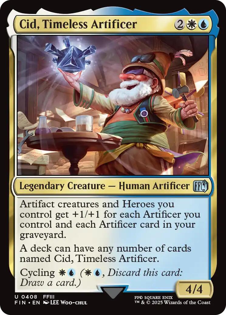 Cid, Timeless Artificer (0408) [FIN - 408]