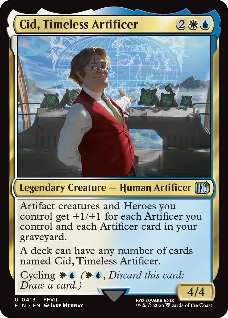 Cid, Timeless Artificer (0413) [FIN - 413]