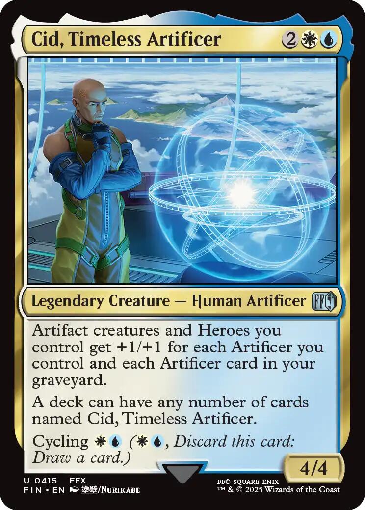 Cid, Timeless Artificer (0415) [FIN - 415]