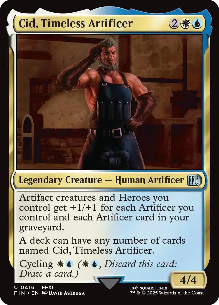 Cid, Timeless Artificer (0416) [FIN - 416]