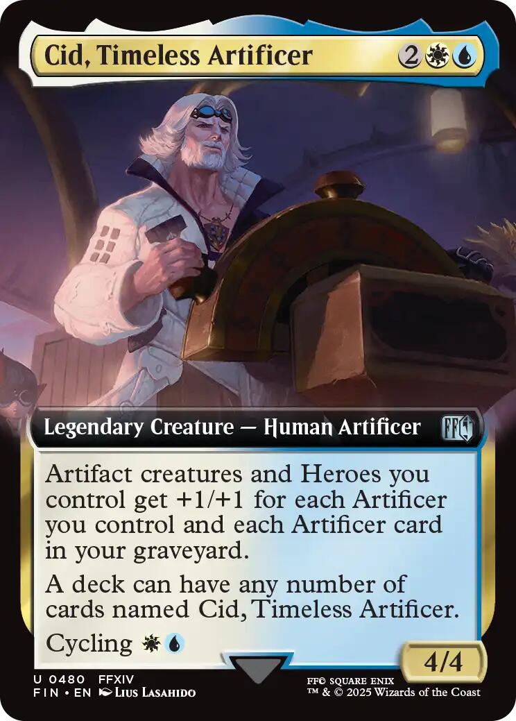 Cid, Timeless Artificer (Extended Art) [FIN - 480]