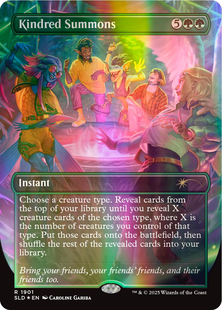 Kindred Summons (Double Rainbow Foil) [SLD - 1901]