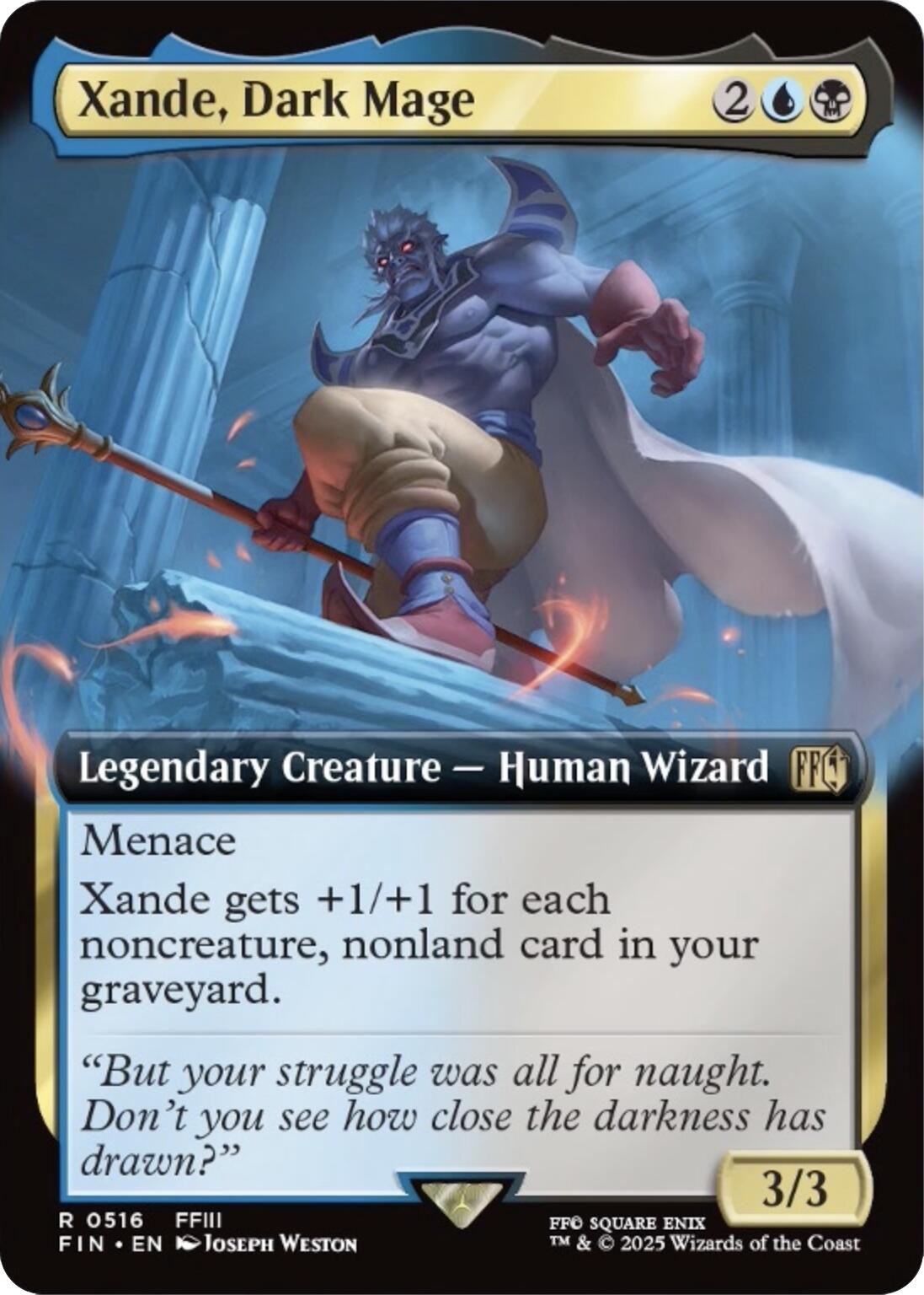 Xande, Dark Mage (Extended Art) [FIN - 516]