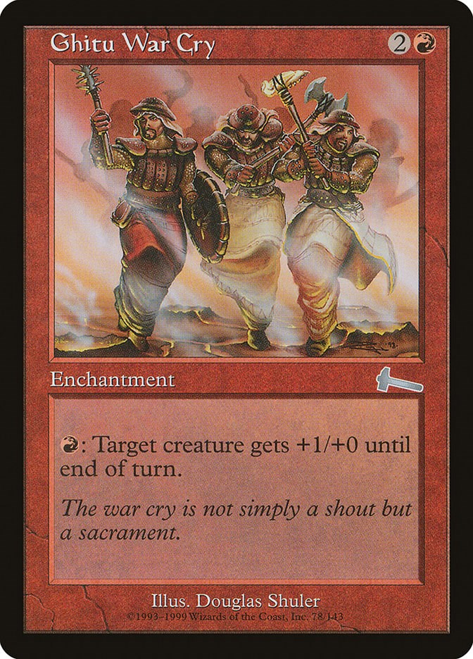 Ghitu War Cry [ULG - 78]