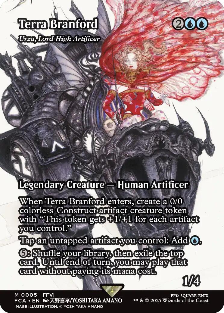 Terra Branford - Urza, Lord High Artificer (Showcase) [FCA - 5]