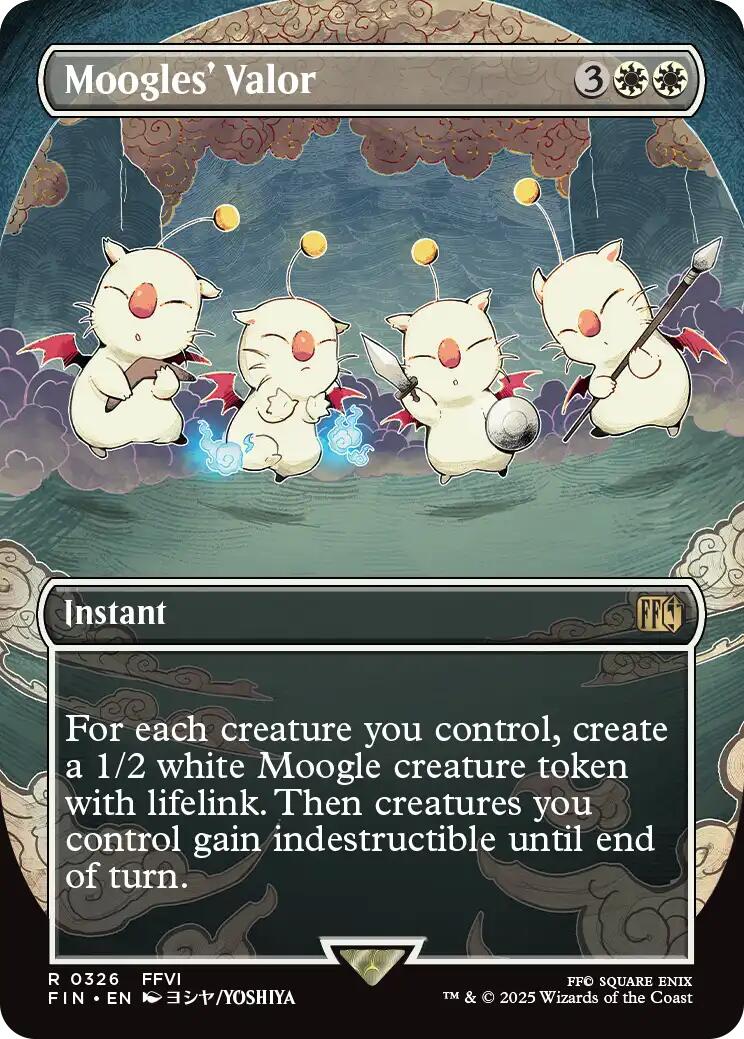 Moogles' Valor (Borderless) [FIN - 326]