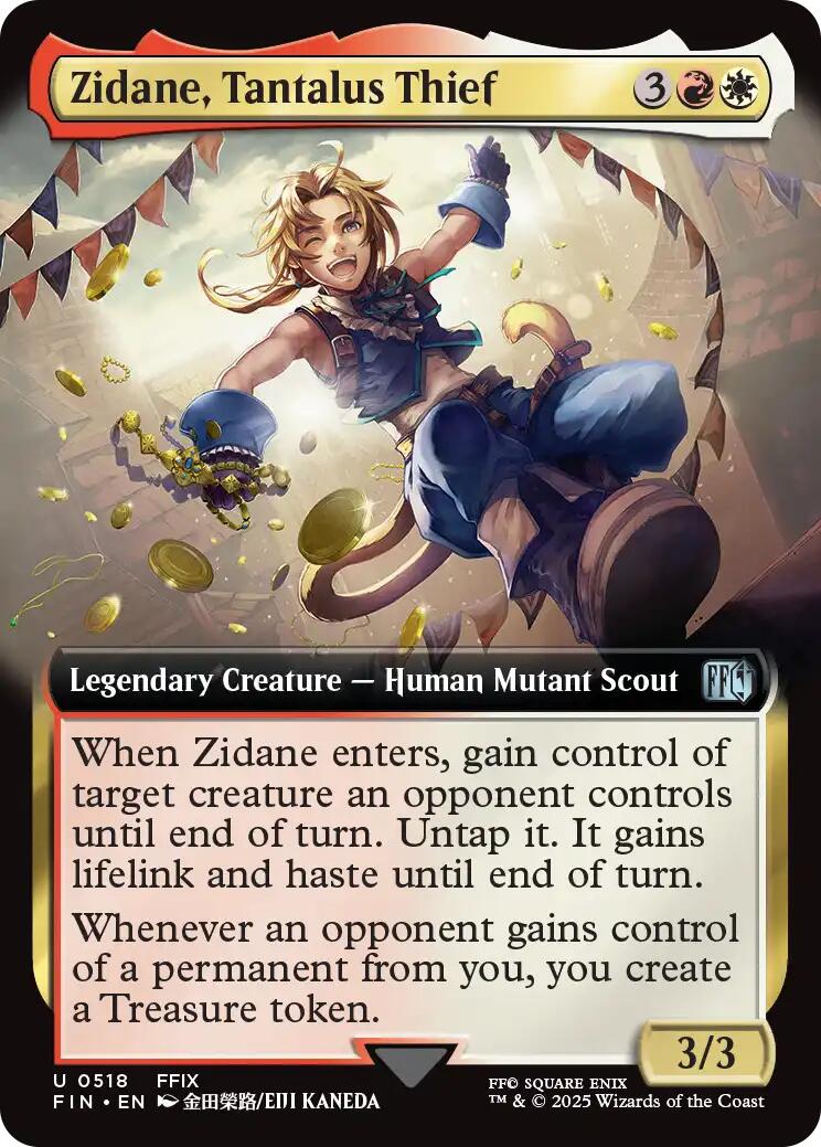 Zidane, Tantalus Thief (Extended Art) [FIN - 518]