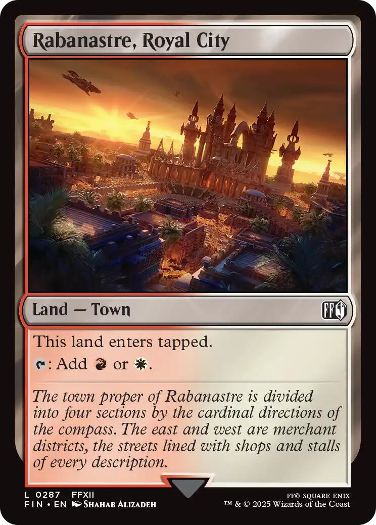 Rabanastre, Royal City [FIN - 287]