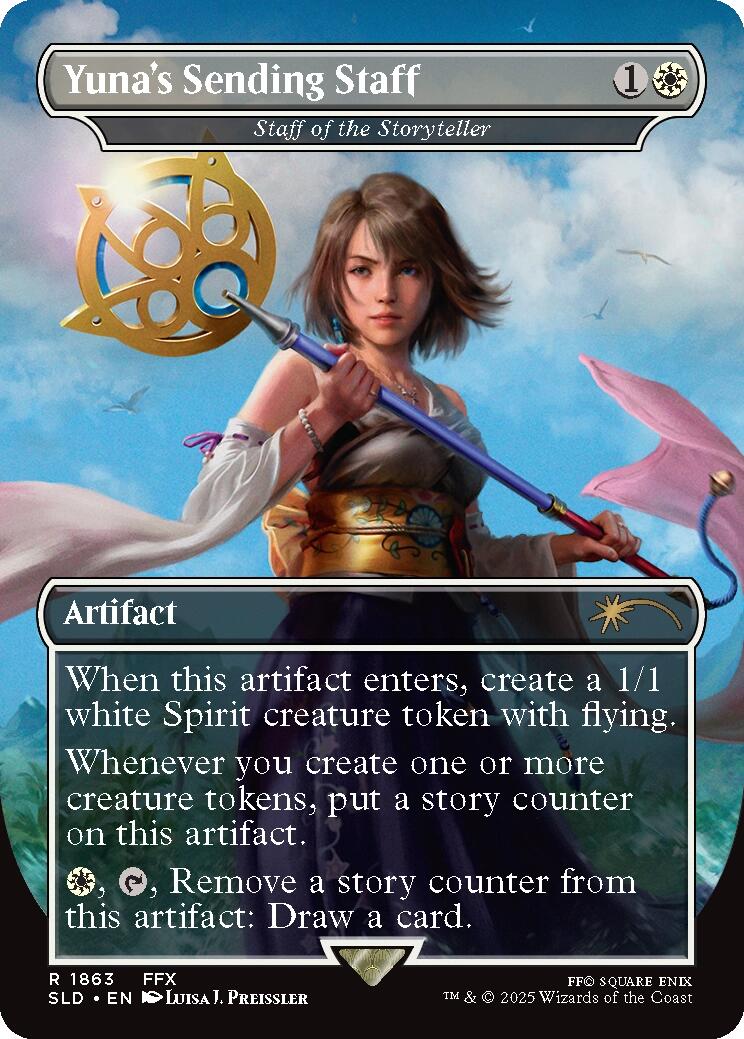 Yuna's Sending Staff - Staff of the Storyteller [SLD - 1863]