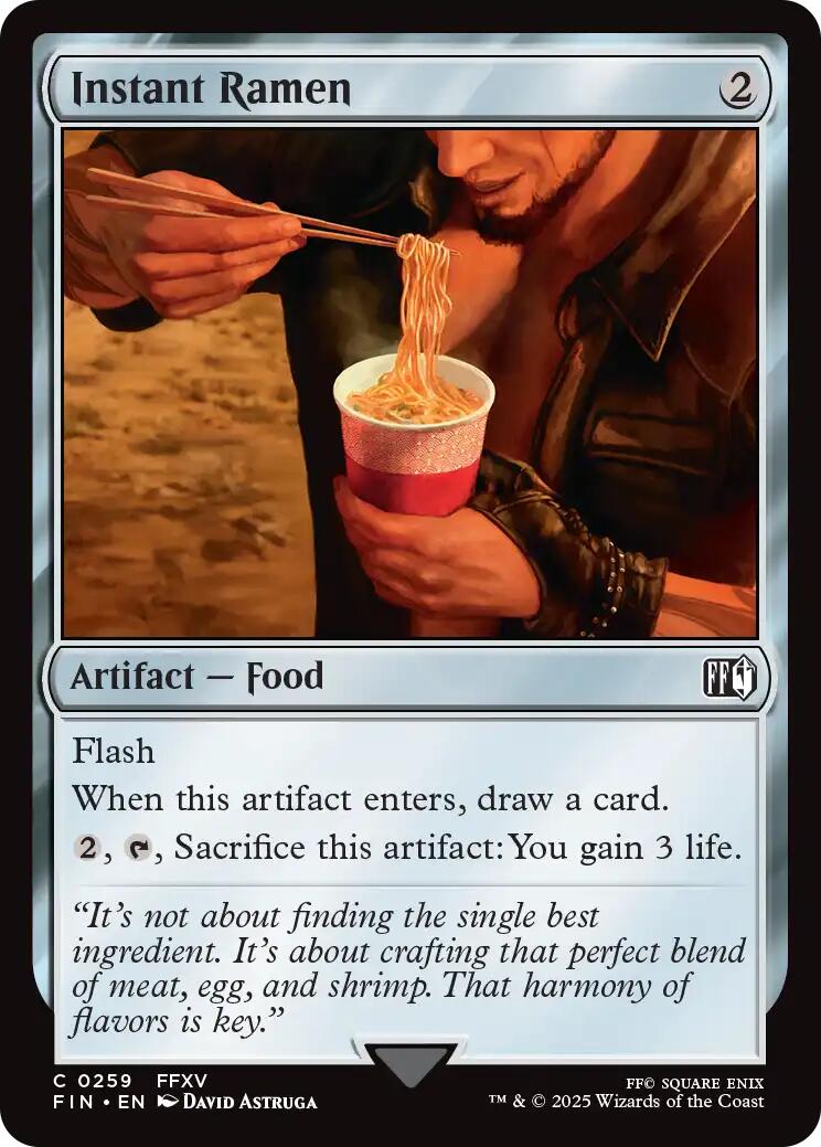Instant Ramen [FIN - 259]