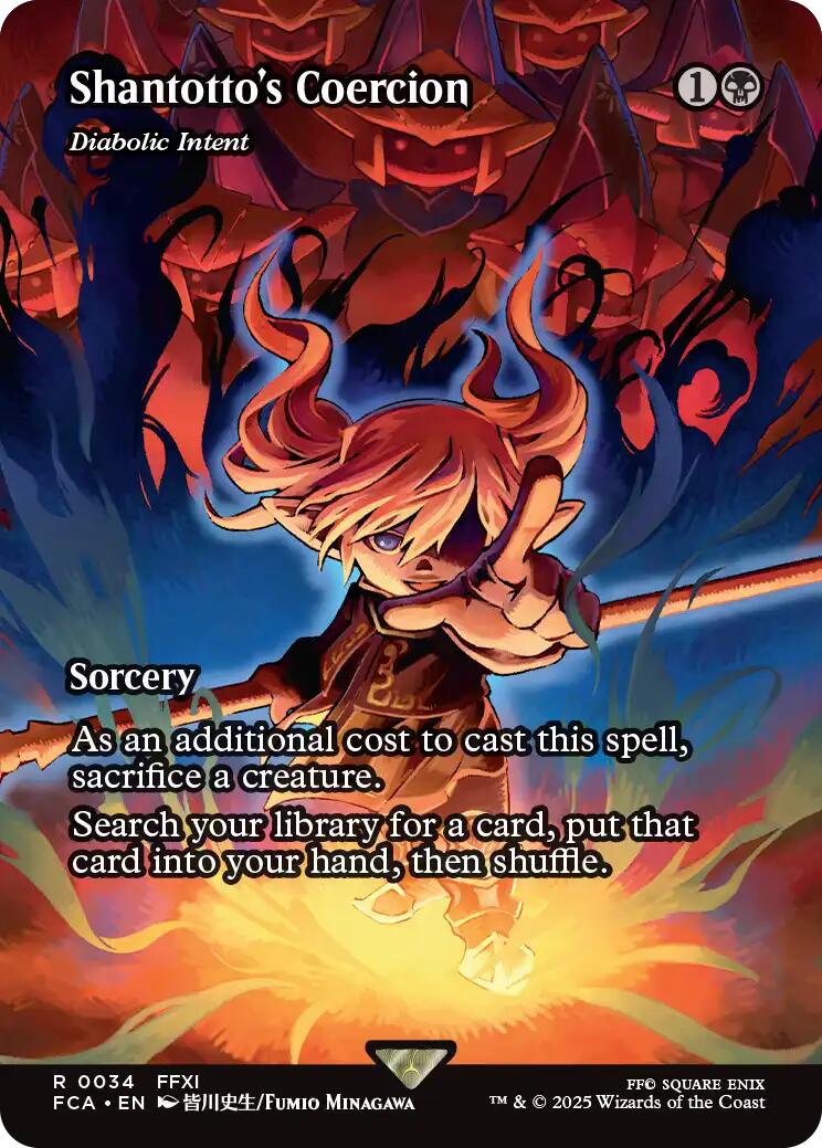 Shantotto's Coercion - Diabolic Intent (Showcase) [FCA - 34]