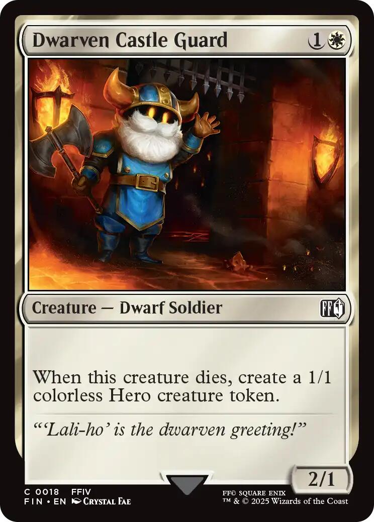 Dwarven Castle Guard [FIN - 18]