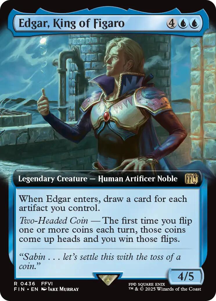 Edgar, King of Figaro (Extended Art) [FIN - 436]