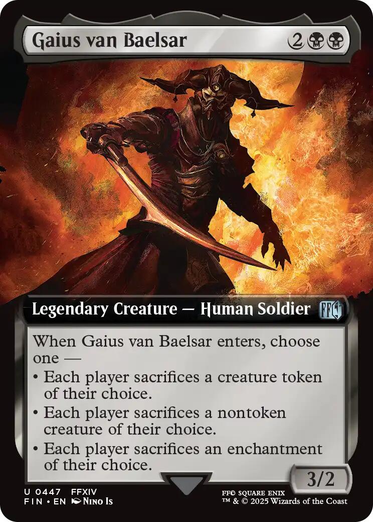 Gaius van Baelsar (Extended Art) [FIN - 447]