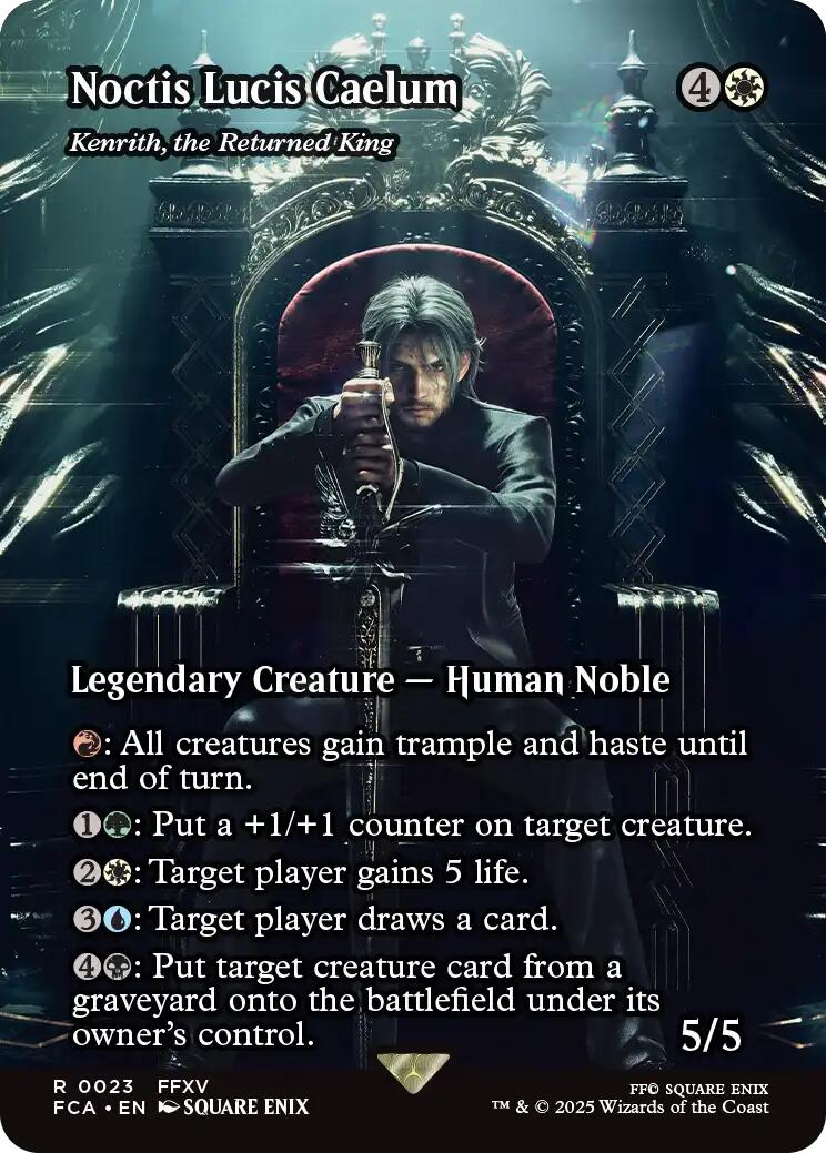 Noctis Lucis Caelum - Kenrith, the Returned King (Showcase) [FCA - 23]