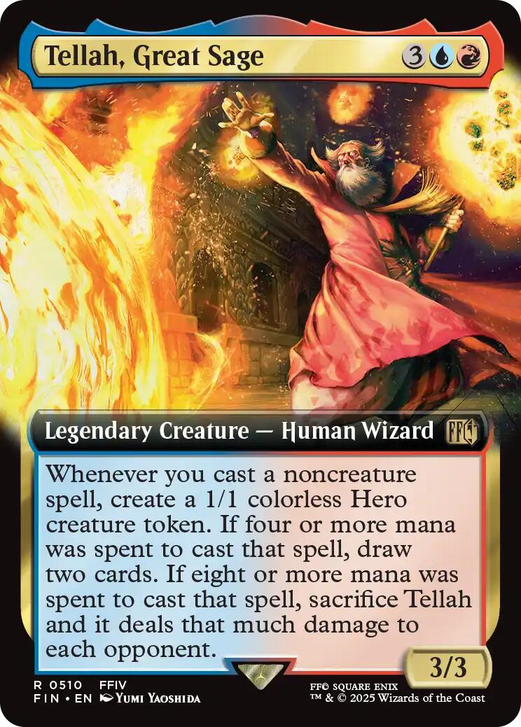 Tellah, Great Sage (Extended Art) [FIN - 510]