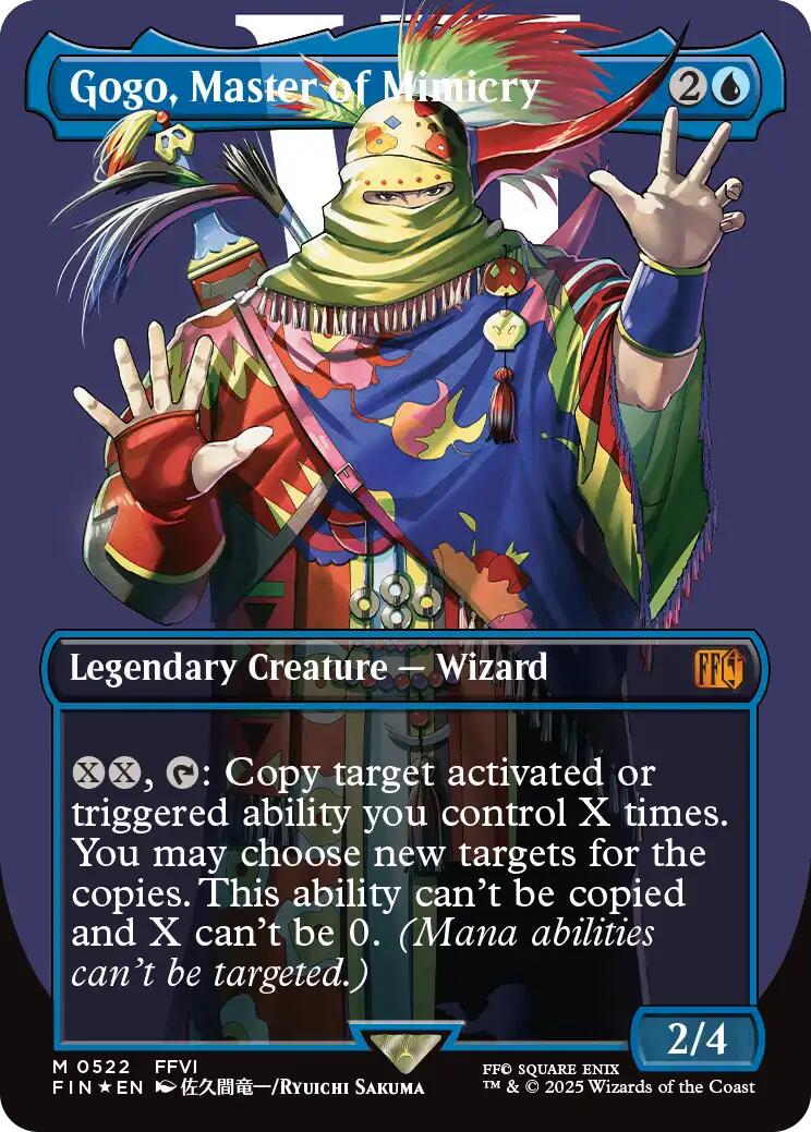 Gogo, Master of Mimicry (Borderless) (Surge Foil) [FIN - 522]