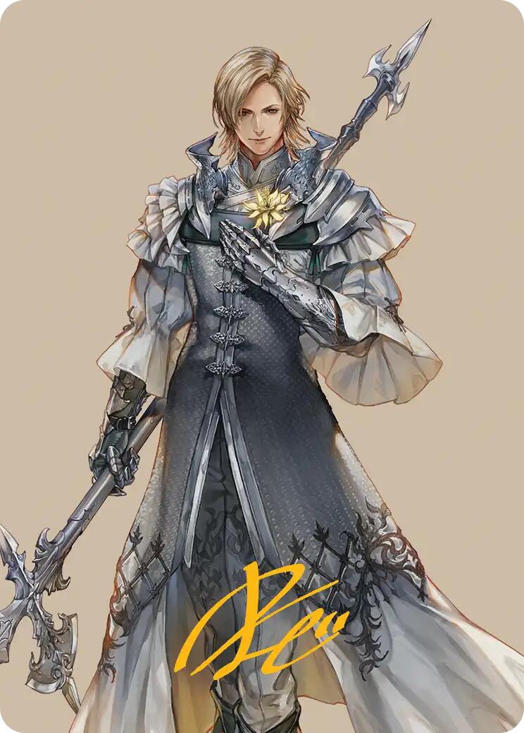 Dion, Bahamut's Dominant Art Card (Gold-Stamped Signature) [AAFIN - 42]