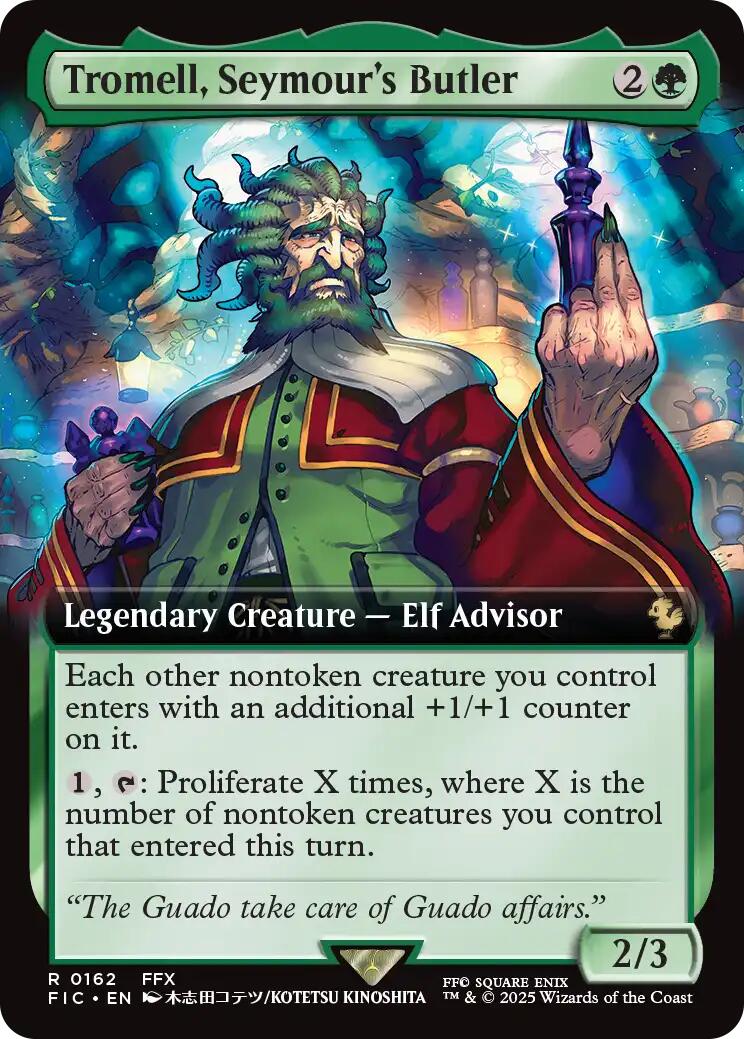 Tromell, Seymour's Butler (Extended Art) [FIC - 162]