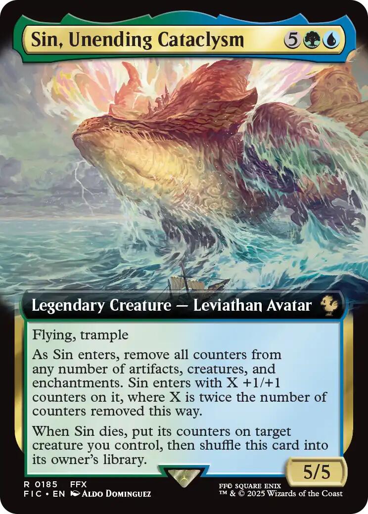 Sin, Unending Cataclysm (Extended Art) [FIC - 185]