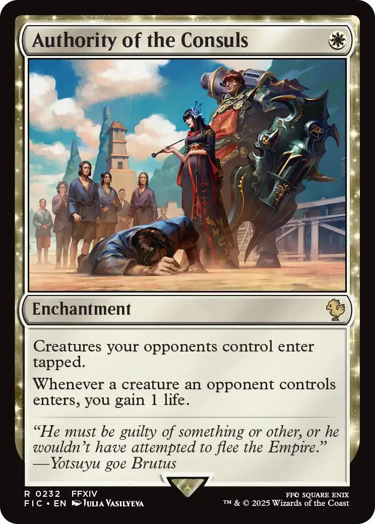 Authority of the Consuls (Surge Foil)