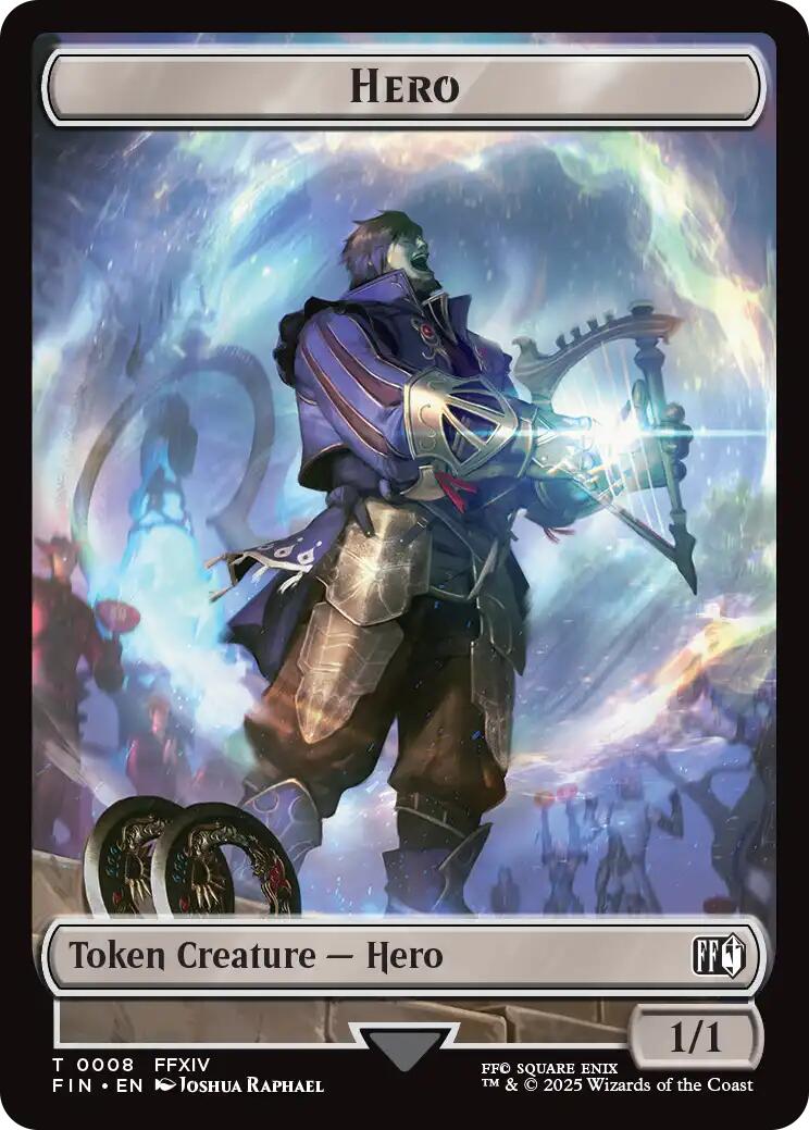 Hero (0008) // Frog Double-Sided Token [FIN - 8 // 18]
