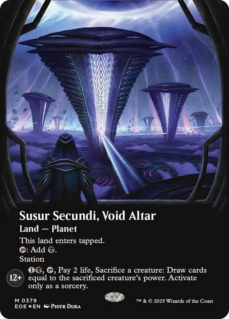 Susur Secundi, Void Altar (Borderless) (Galaxy Foil) [EOE - 379]