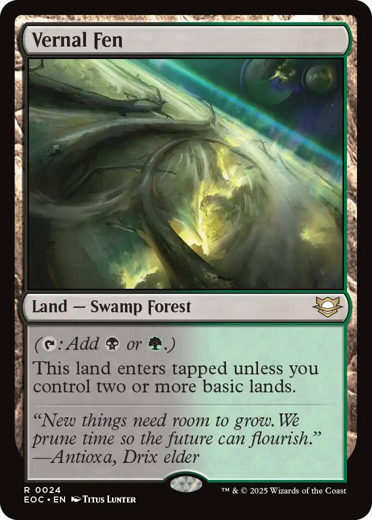 Vernal Fen [EOC - 24]