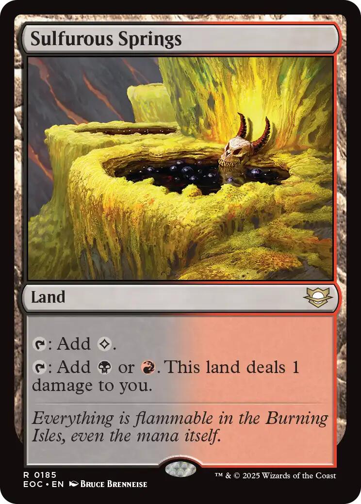 Sulfurous Springs [EOC - 185]