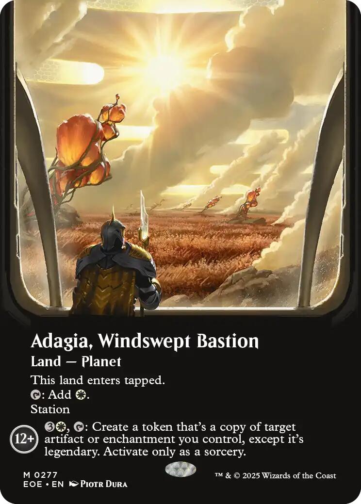 Adagia, Windswept Bastion (Borderless) [EOE - 277]