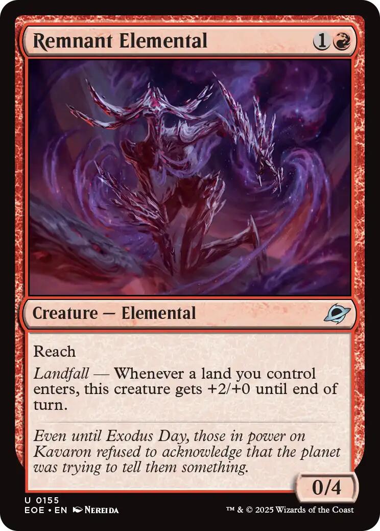 Remnant Elemental [EOE - 155]