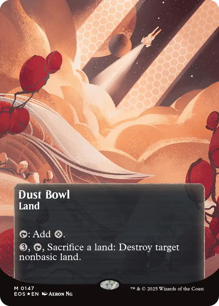 Dust Bowl (0147) (Borderless) (Galaxy Foil)