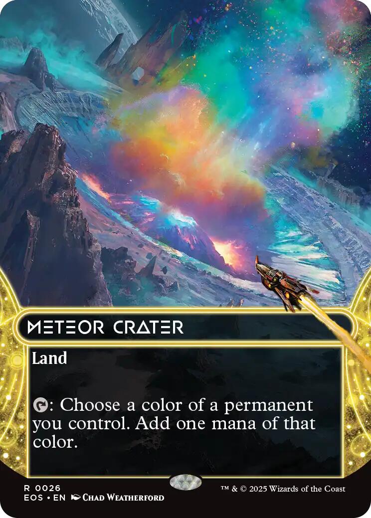 Meteor Crater (0026) (Borderless) [EOS - 26]