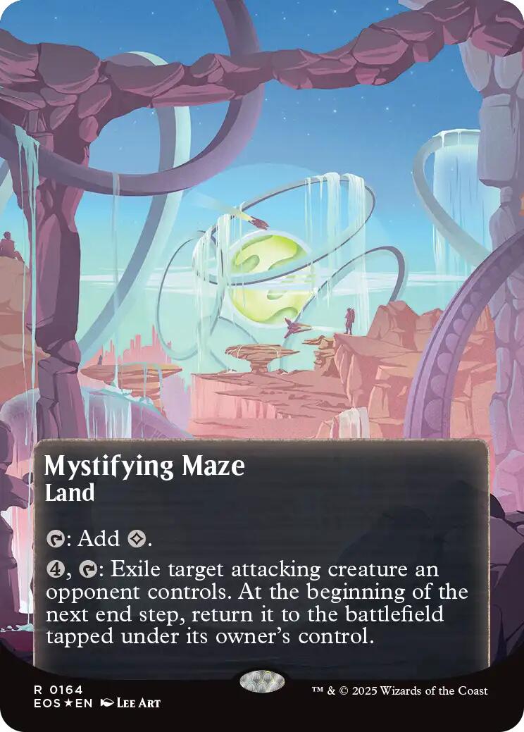 Mystifying Maze (0164) (Borderless) (Galaxy Foil)