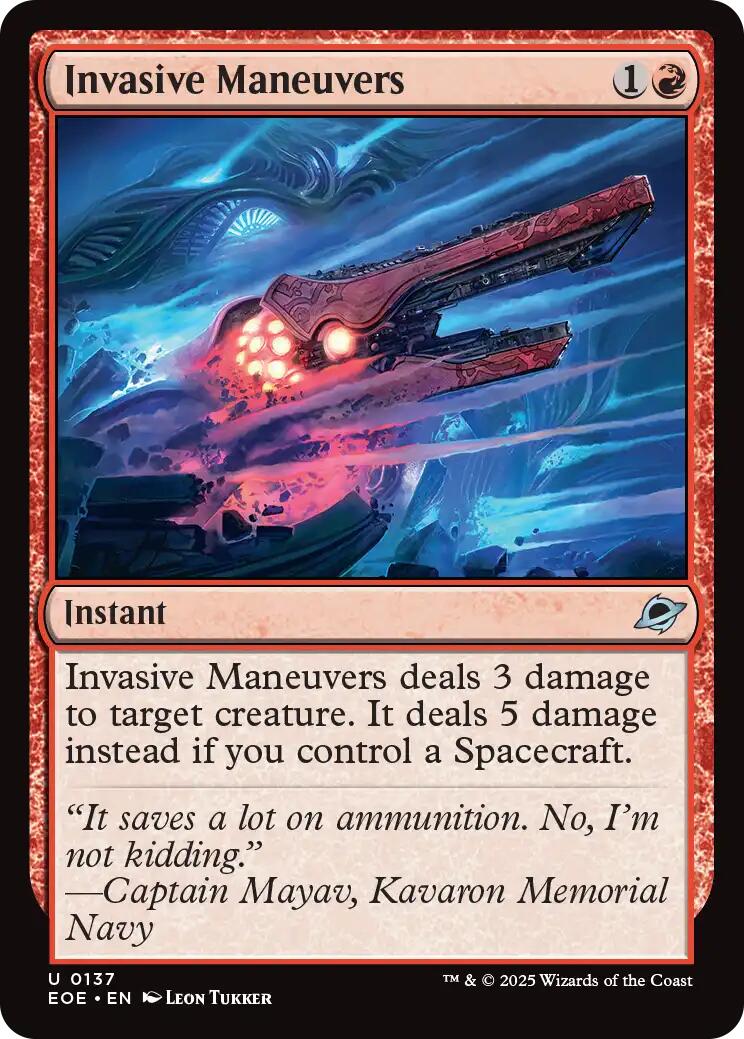 Invasive Maneuvers [EOE - 137]