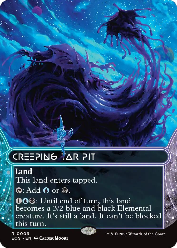 Creeping Tar Pit (0009) (Borderless) [EOS - 9]