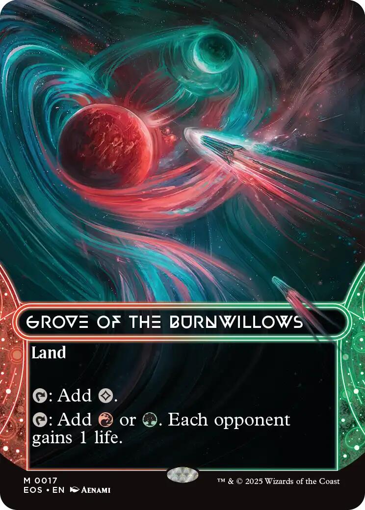 Grove of the Burnwillows (0017) (Borderless) [EOS - 17]