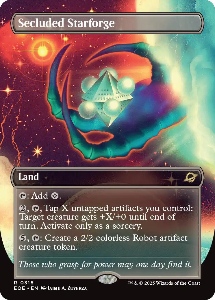 Secluded Starforge (Borderless) [EOE - 316]