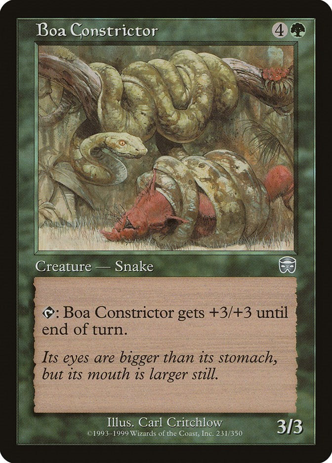 Boa Constrictor [MMQ - 231]