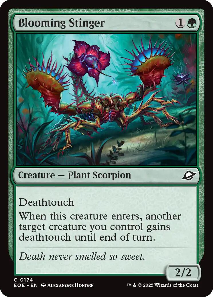 Blooming Stinger [EOE - 174]