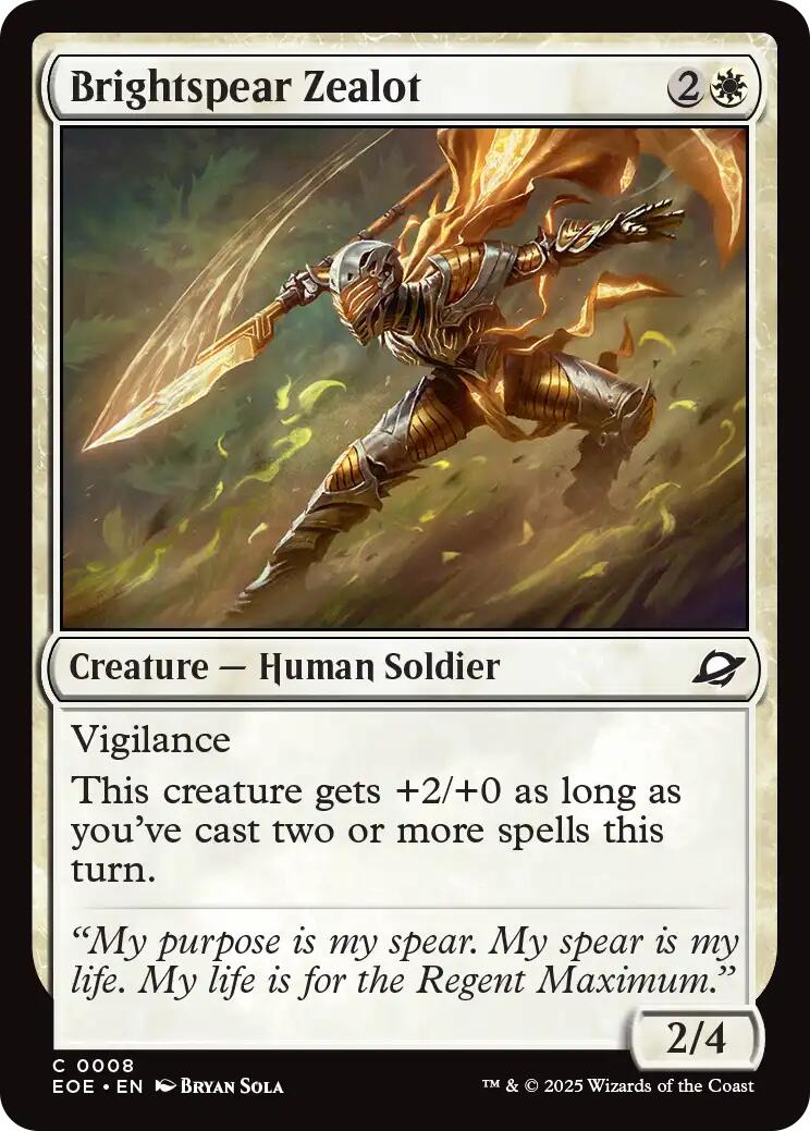 Brightspear Zealot [EOE - 8]