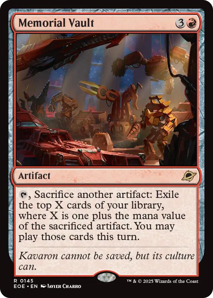 Memorial Vault [EOE - 145]