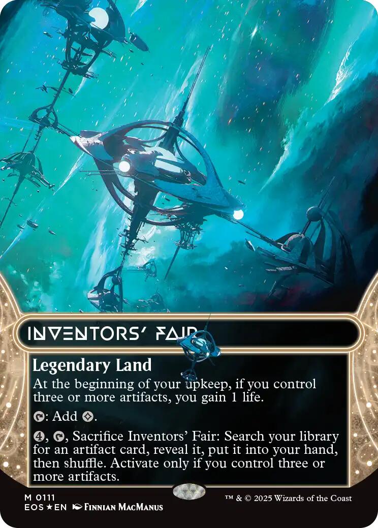 Inventors' Fair (0111) (Borderless) (Galaxy Foil) [EOS - 111]