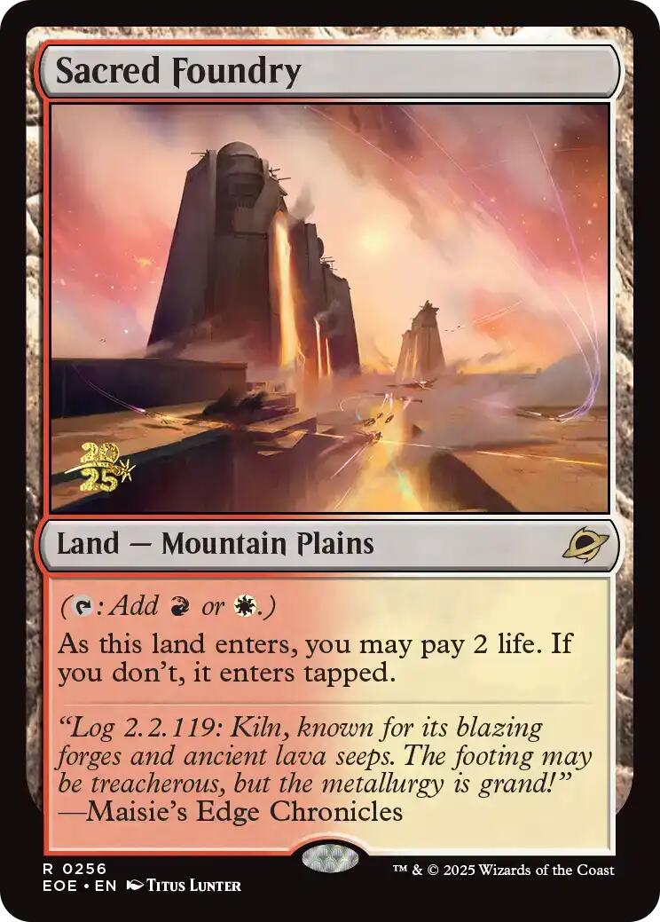 Sacred Foundry [PRE - 256]