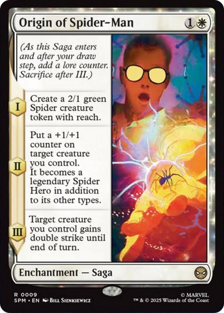 Origin of Spider Man