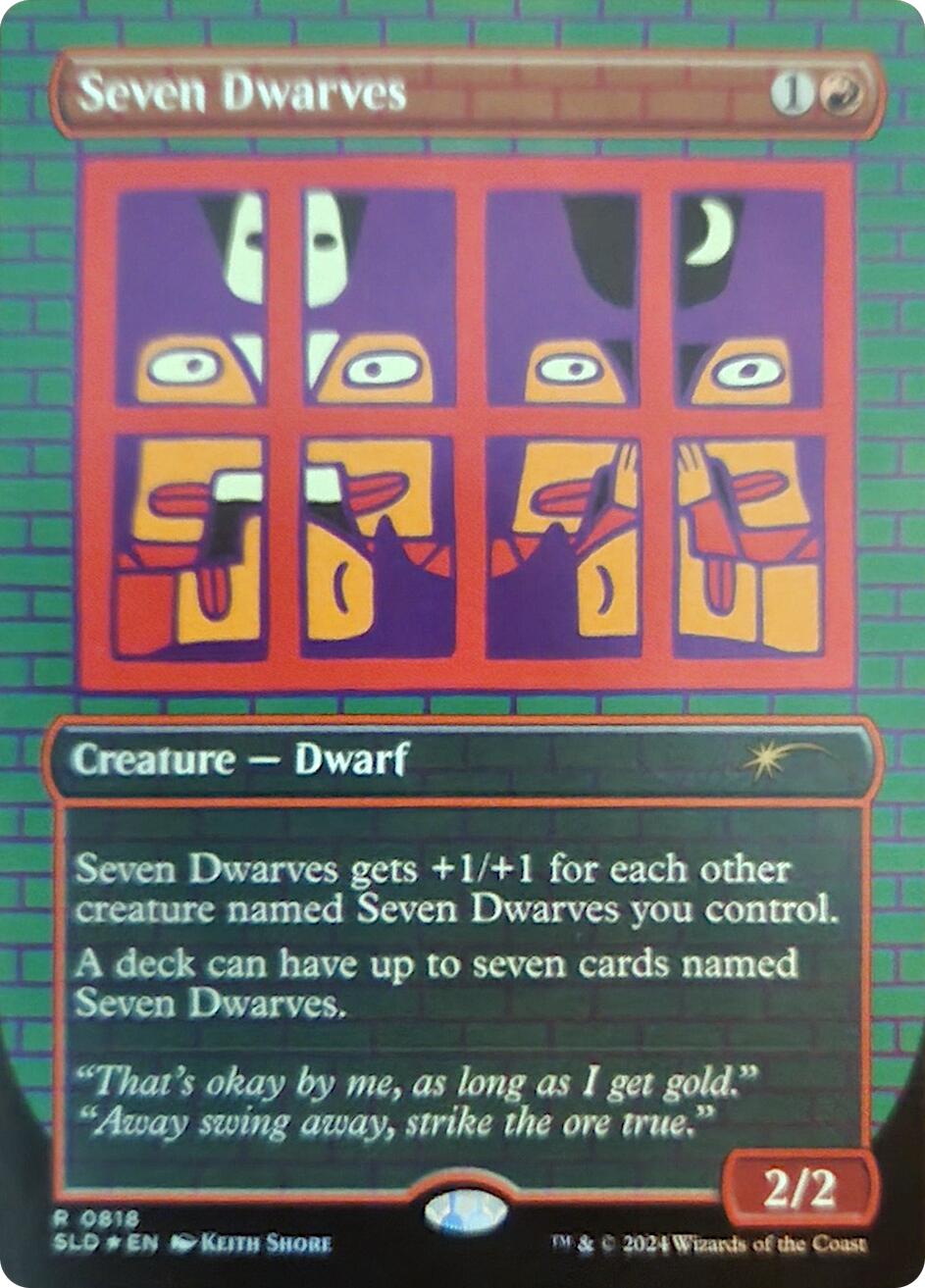 Seven Dwarves (0818) (Rainbow Foil) [SLD - 818]
