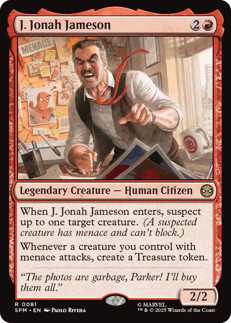 J Jonah Jameson