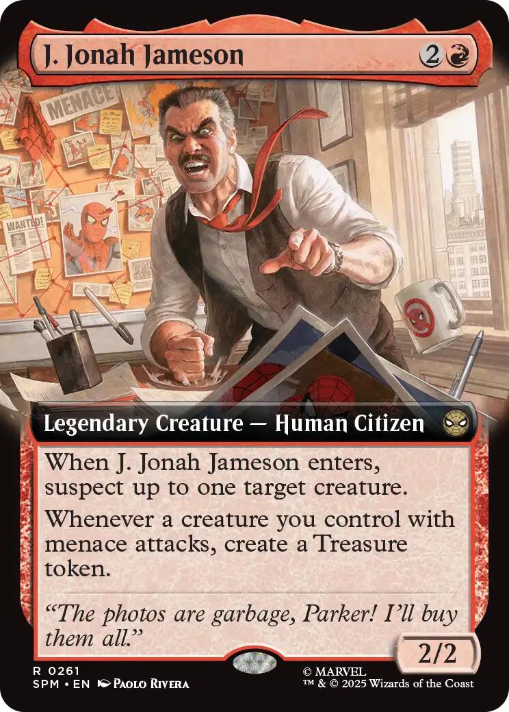 J Jonah Jameson Extended Art