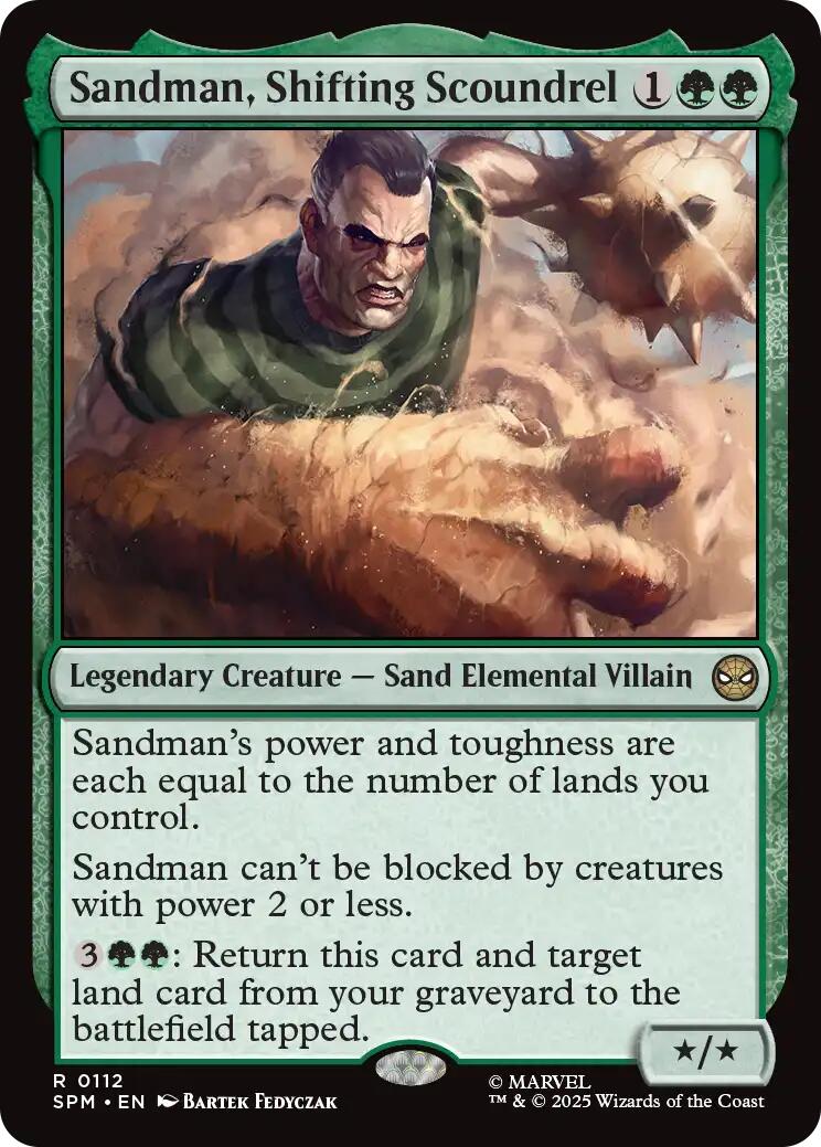 Sandman Shifting Scoundrel