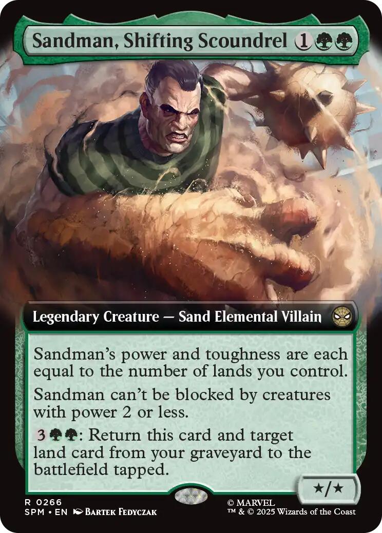Sandman Shifting Scoundrel Extended Art